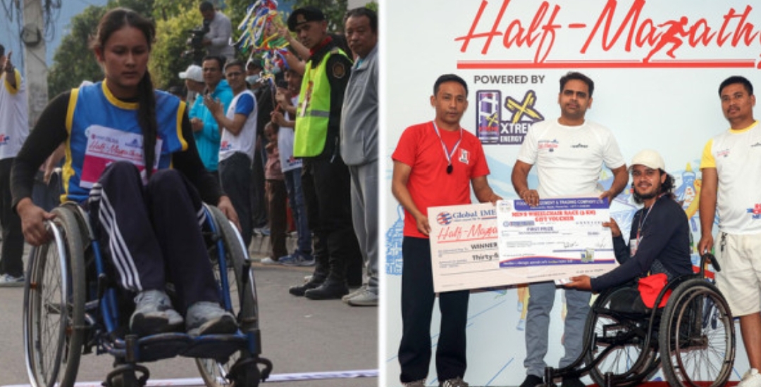 ह्विलचेयर रेसमा जसले वर्चस्व जमाए