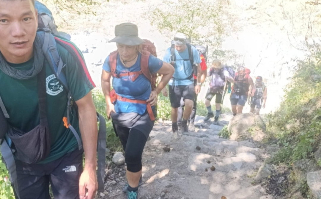 बुढीगण्डकी बाढीपछि मनासलुमा पर्यटकको चहलपहल, एक सातामा भित्रिए ११६ पर्यटक