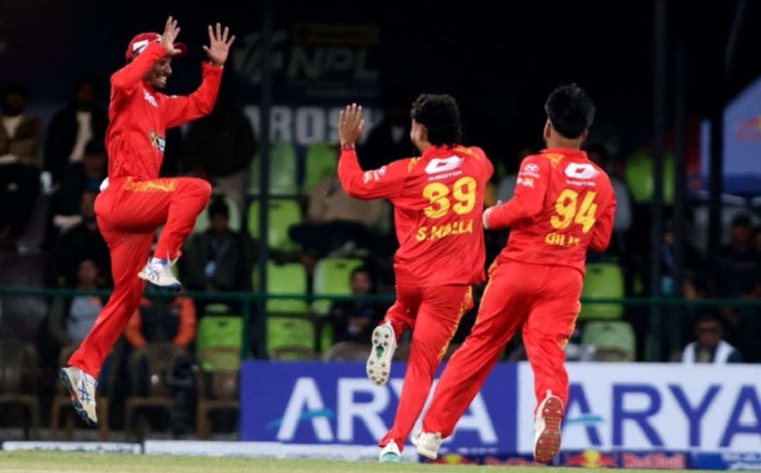 NPL season 3 को पहिलो खेलमा Lumbini Lions ले Sudurpaschim Royals लाई 7 wicket ले पराजित